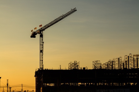 Tower crane,Construction siteのeditorial素材