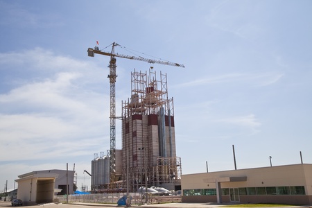 Tower crane,Construction siteのeditorial素材