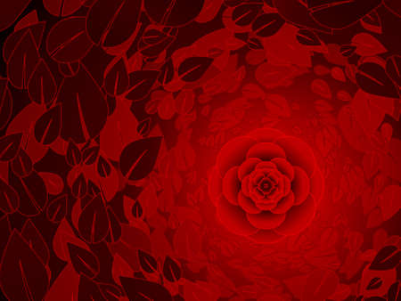 Red rose backgroundのイラスト素材