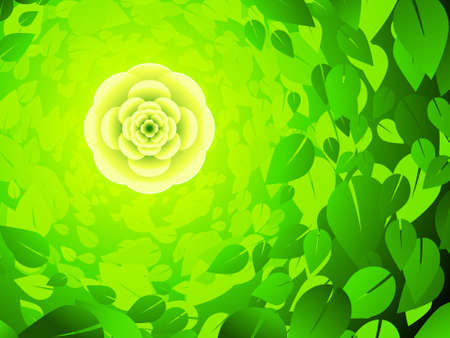 Yellow rose sunのイラスト素材