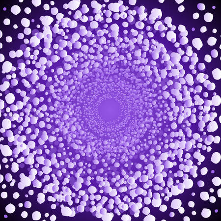 Swirling flower petalsのイラスト素材