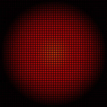 Red ball abstract backgroundのイラスト素材