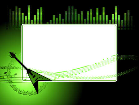 Music Frameのイラスト素材