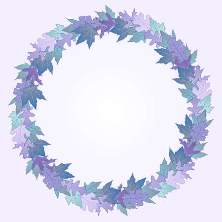 Winter wreathのイラスト素材