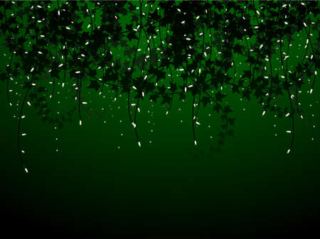 Ivy and lightsのイラスト素材