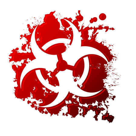 Bio hazard bloodのイラスト素材