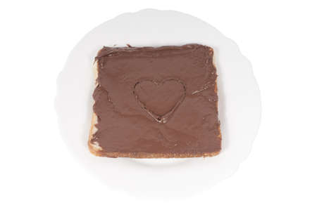 I like bread with chocolate