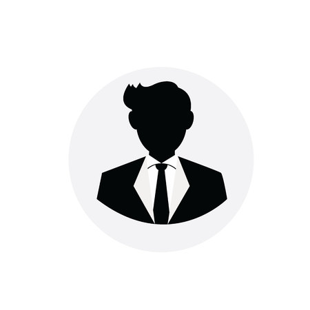 Businessman vector iconのイラスト素材