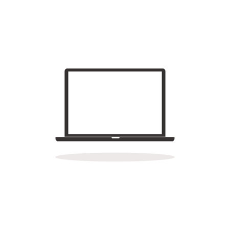 Laptop Icon illustrationのイラスト素材