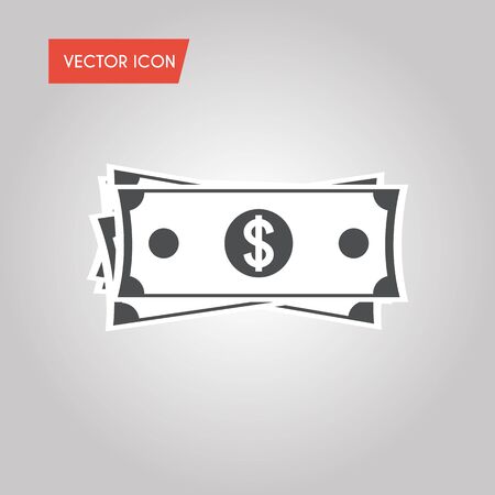 Vector money Icon. Vector illustrationのイラスト素材