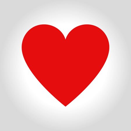 Hearts icon symbol of love on valentines Day.のイラスト素材