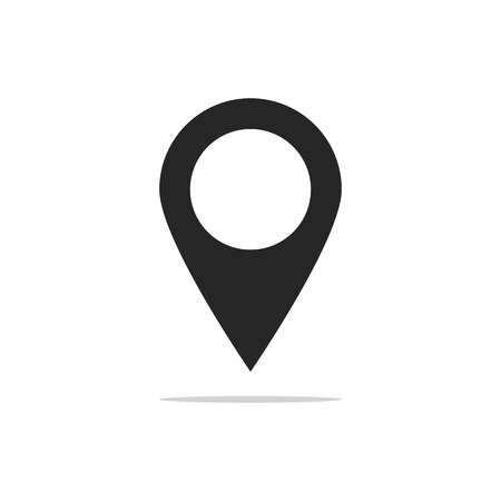 GPS icon. GPS Vector isolated on white background.のイラスト素材