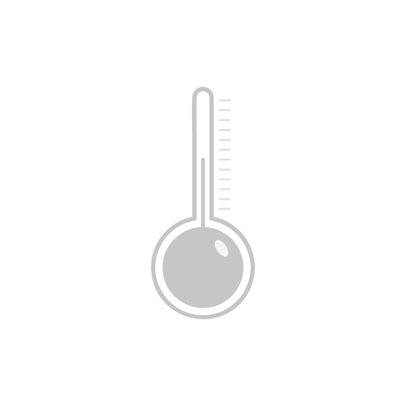 Thermometer equipment showing hot or cold weather. Thermometer Icon.Celsius and fahrenheit...