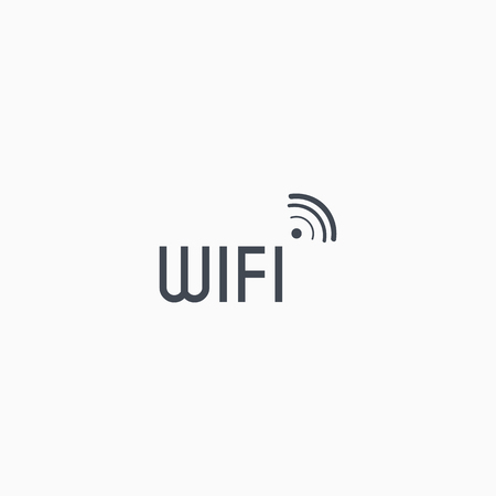 WIFI Icon Vector. Router flat icon. Vector of router. Router and signal symbol.のイラスト素材