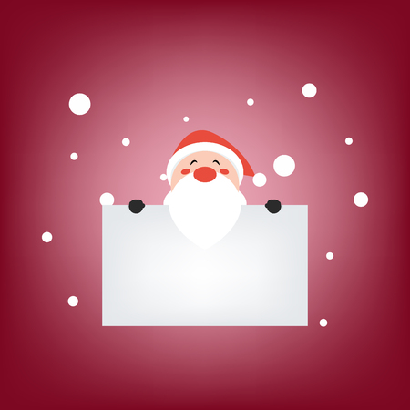 Merry Christmas and Happy New Year greeting card, Vector illustration of christmas background.のイラスト素材