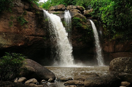 Haewsuwat waterfallの写真素材