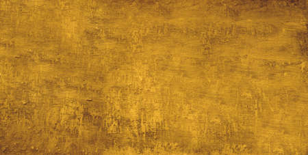 Textured concrete background. Yellow texture close up blank for design. Copy space.の写真素材