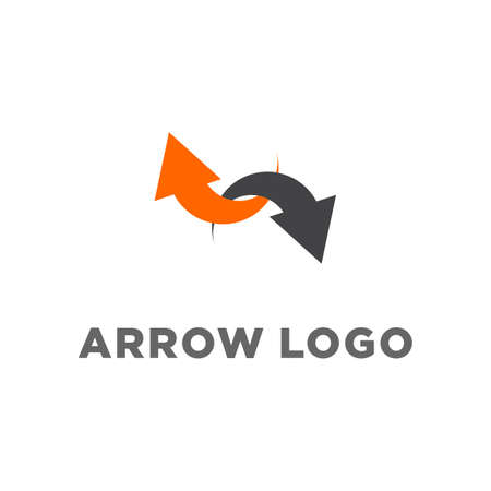 Arrows vector illustration icon Logo Template design