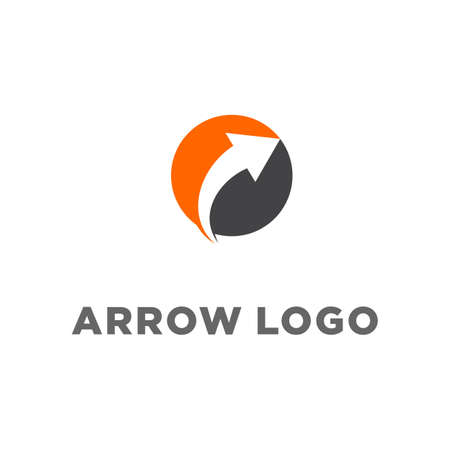Arrows vector illustration icon Logo Template designのイラスト素材