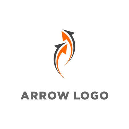 Arrows vector illustration icon Logo Template designのイラスト素材