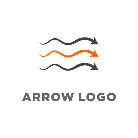 Arrows vector illustration icon Logo Template designのイラスト素材