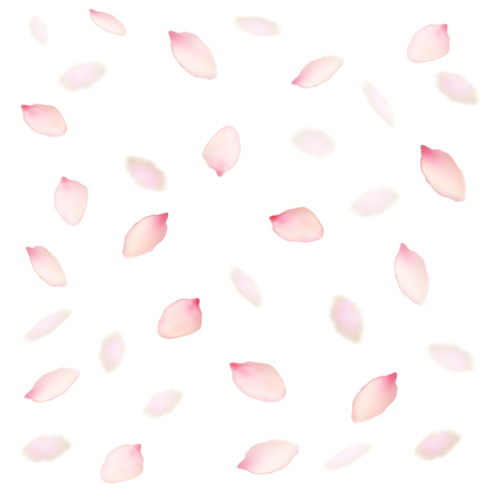 Flower Pink Petals Background. Vectorのイラスト素材