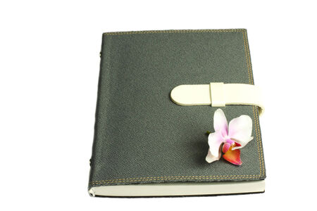 The notebook it kept all the plan and the memoryの写真素材