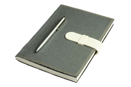 The notebook it kept all the plan and the memoryの写真素材