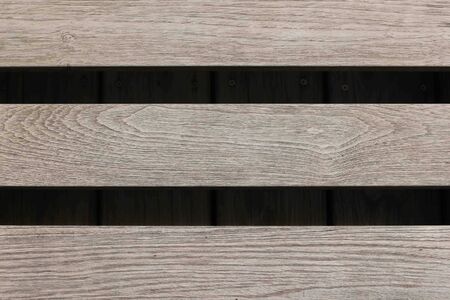 Wooden Deck floor make from teak woodの写真素材