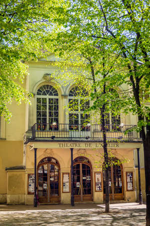 Theatre de l atelier in Paris in springのeditorial素材