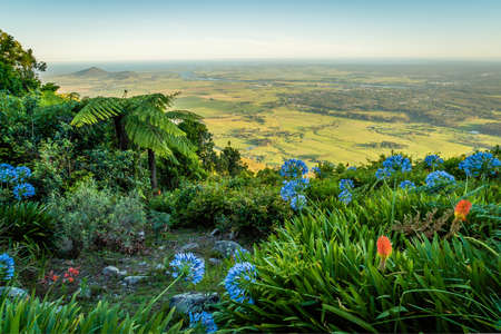 Cambewarra lookout with Berrys Bay and Shoalhaven river in the background