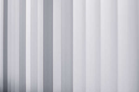 Window vertical fabric blinds の写真素材