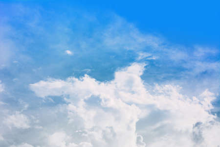 Blue sky with clouds 