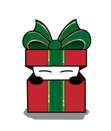 Illustrations of cat action logo on white background, Animals vector of isolated a cute cat iconのイラスト素材