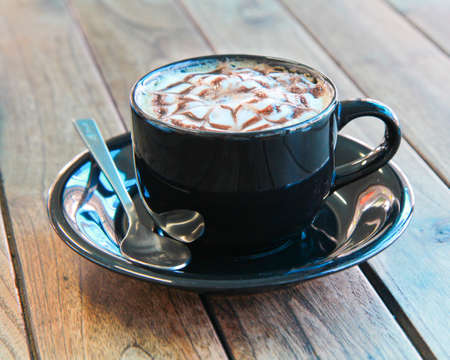 Cup of Latte Coffee.の写真素材