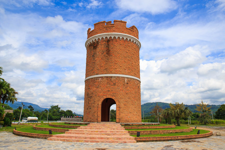 a castle tower.のeditorial素材