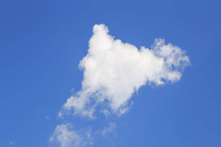 blue sky with cloud closeup.