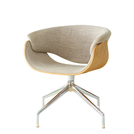 Modern Chair isolated.の写真素材