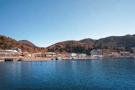 Mount Hakone or Lake Ashi, Japan.の写真素材