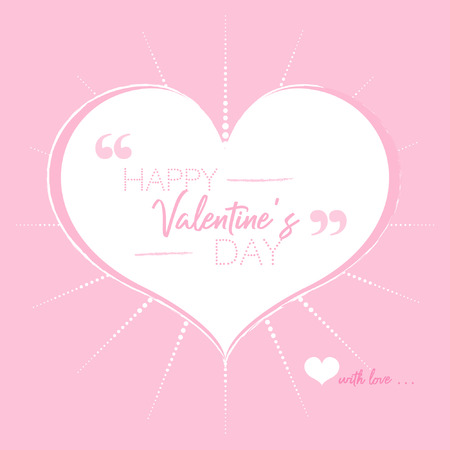 Shiny Happy Valentines Dayのイラスト素材