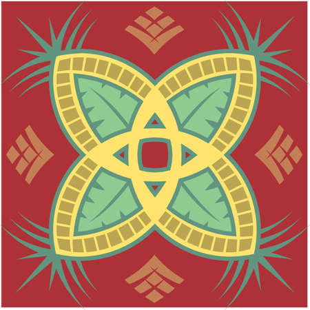 Pineapple Patternのイラスト素材