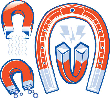 Magnet Collectionのイラスト素材