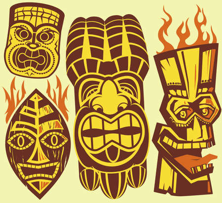 Tiki Collectionのイラスト素材