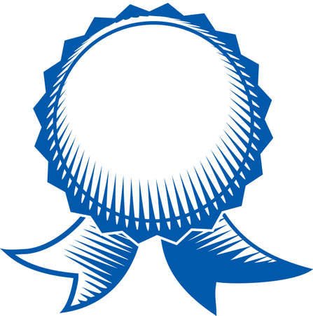 Blue Ribbonのイラスト素材