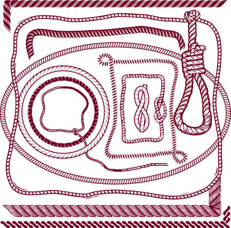 Rope Collectionのイラスト素材