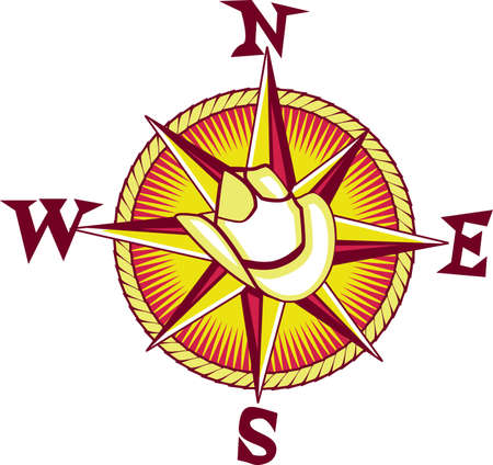 Cowboy Compassのイラスト素材