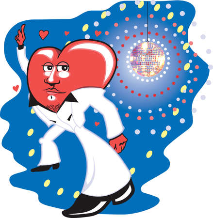 Disco Valentinoのイラスト素材