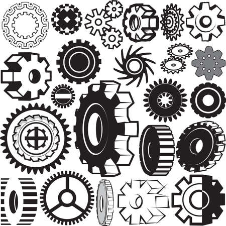 Gear Collectionのイラスト素材