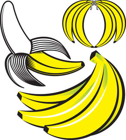 Banana Iconsのイラスト素材