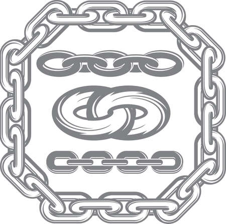 Chain Collectionのイラスト素材